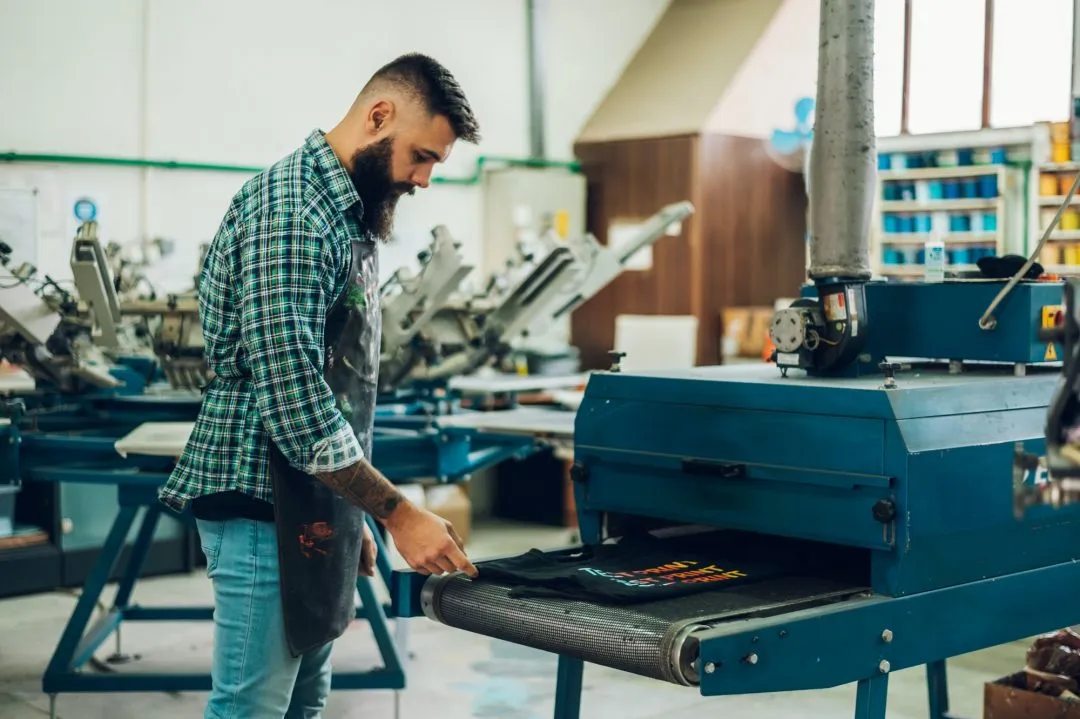 T-shirt production workshop